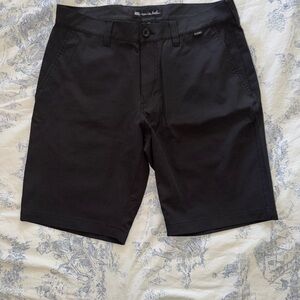 Travis Mathew Charcoal Men's Flat Front Shorts